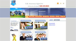 Desktop Screenshot of abinsuranceagencies.com